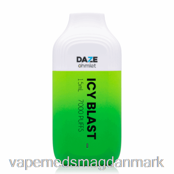 Engangs Vape Danmark 7 Daze Ohmlet 7000 Engangs Icy Blast